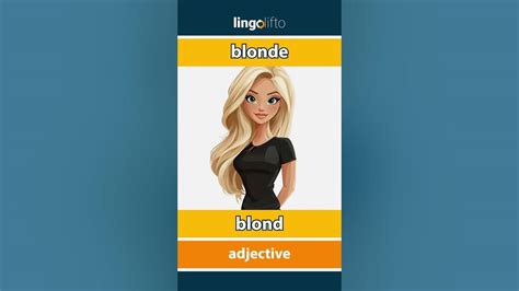 blond englisch